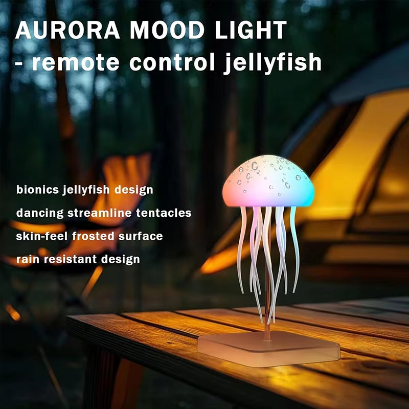 LED Jellyfish Lamp – Color-Changing Mood Light