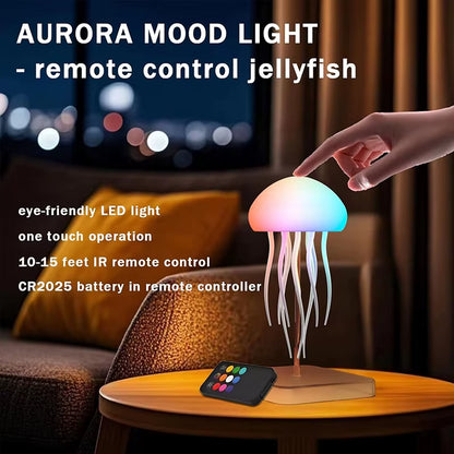 LED Jellyfish Lamp – Color-Changing Mood Light
